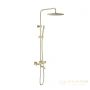 душевая система для ванны термостатическая timo saona sx-2380/17, золото матовое