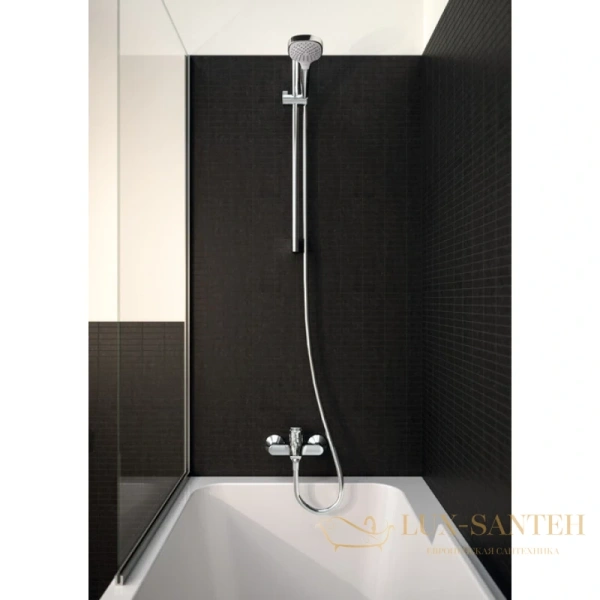 смеситель для ванны hansgrohe logis 71400000, хром