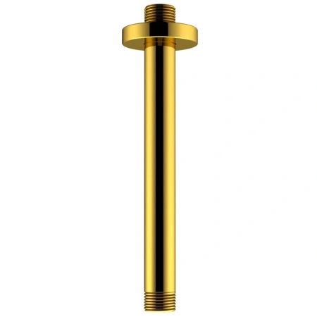 кронштейн для верхнего душа wasserkraft a234 200 мм, золотой