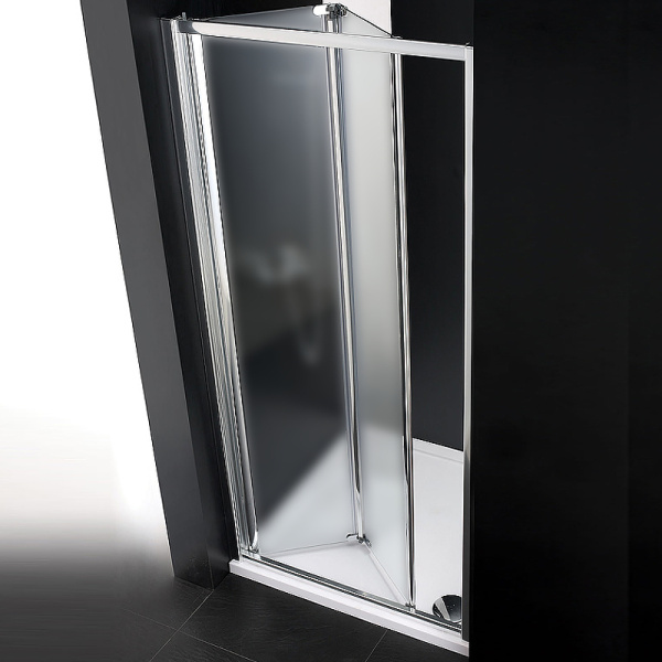душевая дверь cezares anima anima-w-bs-90-p-cr 90 см профиль хром, стекло рифленое