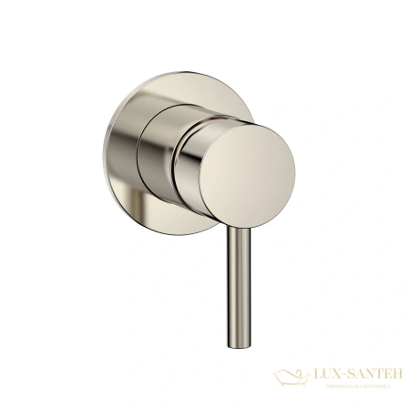 смеситель для душа встраиваемый aquame aqm8804bn,  со встроенной частью, никель брашированный