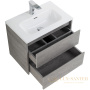 тумба под раковину belbagno kraft 39 kraft 39-700/390-2c-so-cg 70 см подвесная, cemento grigio