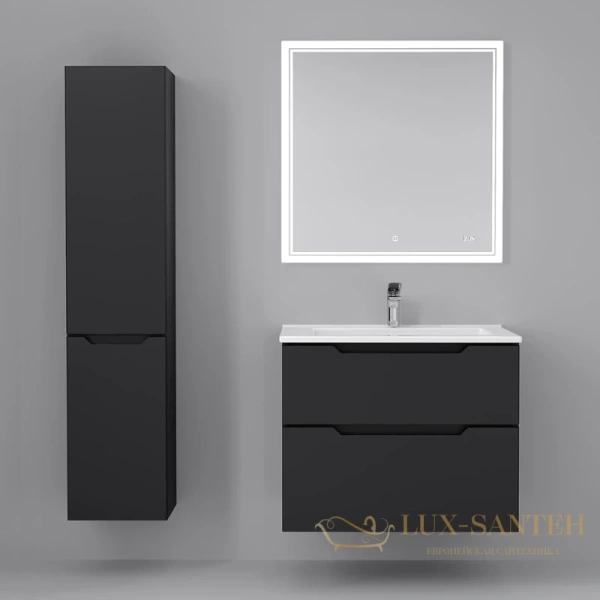 тумба jorno slide sli.01.75/p/a 74,8 см, антрацит 