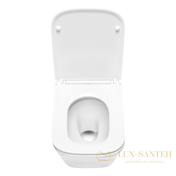 комплект tece tecespring v k955204wcs с подвесным унитазом и панелью смыва tecespring v, черный матовый