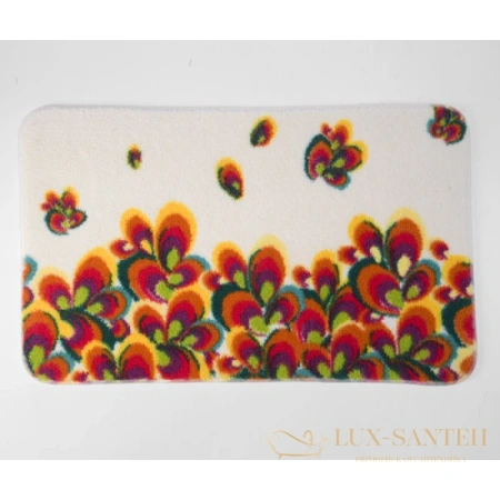 коврик wasserkraft leine bm-5002, белый, зеленый, оранжевый, желтый, красный