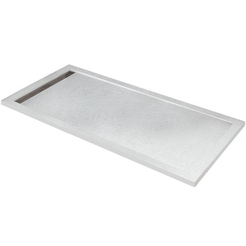душевой поддон cezares tray as tray-as-ah-160/80-30-w из искусственного камня 160x80, белый