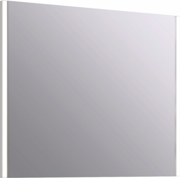 зеркало с подсветкой aqwella sm-80, sm0208, цвет серый