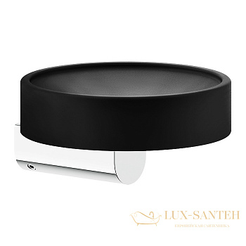 мыльница gessi rilievo 59502.279 подвесная, white cn/черный