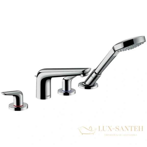 смеситель для ванны hansgrohe novus 71333000, хром