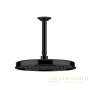 верхний душ gessi venti20 65153.299 ø 300 мм, black xl