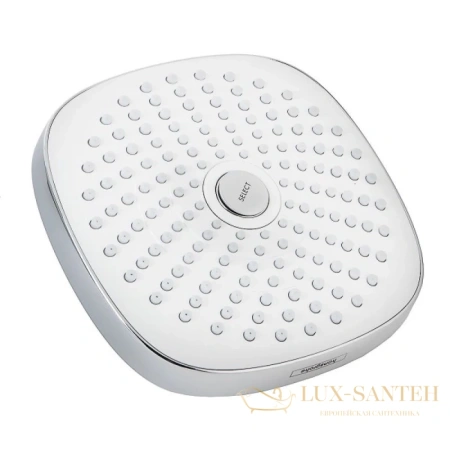 душевая стойка hansgrohe croma select e 180 27258400 с однорычажным смесителем, белый/хром