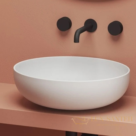 раковина artceram jolie jol001 01 00 накладная 50 см, белый глянцевый