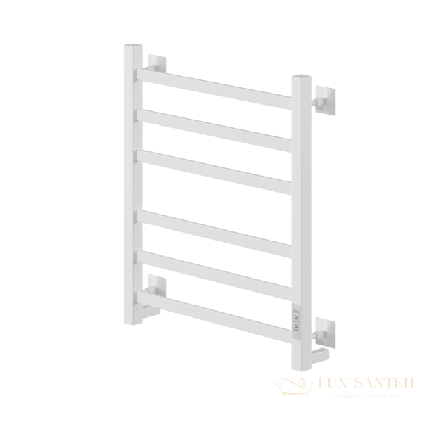 полотенцесушитель электрический кабельный ника step-1 60/50 ral9016 белый матовый u