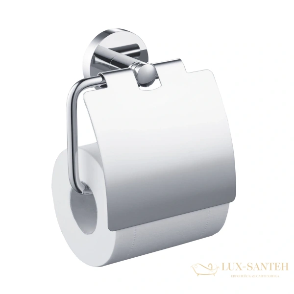 бумагодержатель с крышкой timo saona 13042/00, хром