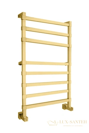 полотенцесушитель водяной margaroli panorama 764-8, 7644708go, золото