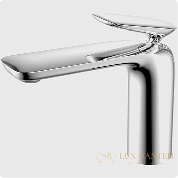 смеситель для раковины aquame como aqm6510cr, хром