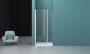 душевая дверь belbagno etna etna-b-11-60+100-c-cr 160 см профиль хром, стекло прозрачное 