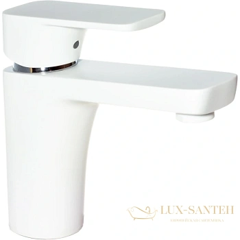 смеситель для раковины d&k berlin.steinbeis da1432126, белый матовый