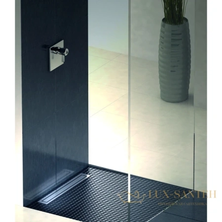 душевой канал berges top stark 091051 800 мм, хром