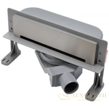 душевой канал bettoserb confluo premium wall drain 13100060, матовый хром