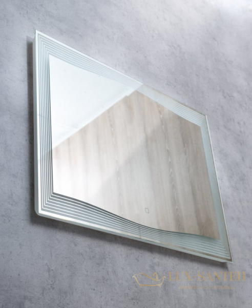зеркало belbagno spc spc-lns-700-700-led-tch 70 см с сенсорным выключателем, с подсветкой
