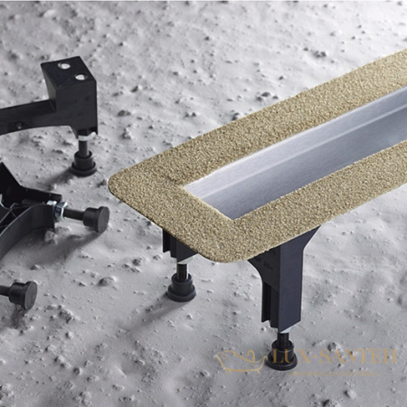 душевой лоток viega advantix 753214 800 мм, с решеткой под плитку