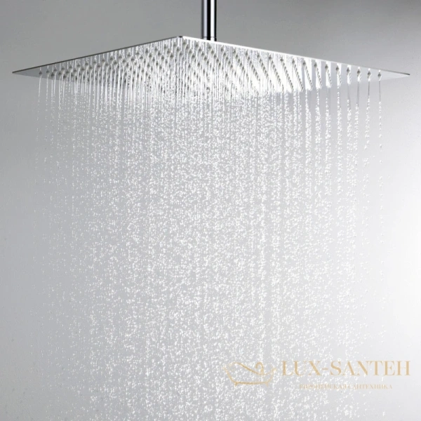 верхний душ wasserkraft a119 400 мм, хром