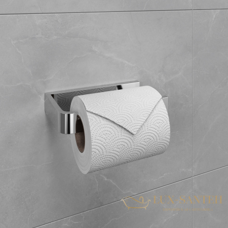 держатель для туалетной бумаги lemark smooth line 9721007 открытый, хром