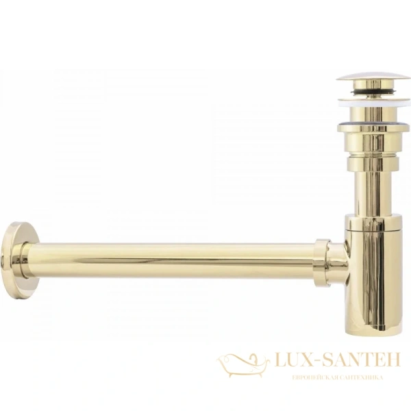 сифон rea rea-a5692 для раковины, золотой