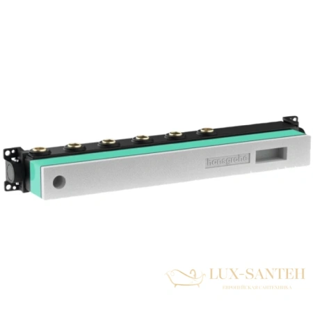 скрытая часть термостатического смесителя для душа hansgrohe rainselect 15312180 с 4 кнопками