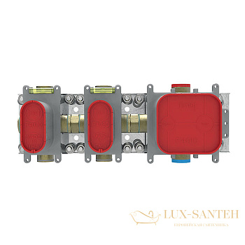 встраиваемая часть fima carlo frattini switch f5932, термостата на 2 выхода 