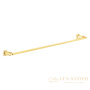 полотенцедержатель gessi inciso 58505.246 80 см, gold pvd