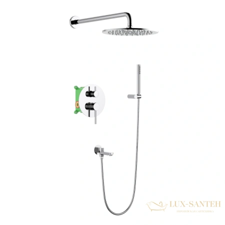 душевая система для ванны всраиваемая timo saona sx-2379/00sm, хром