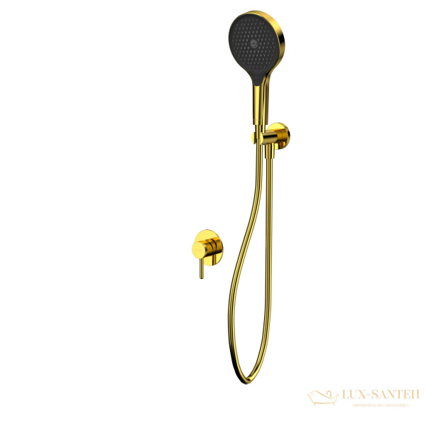 душевая система для душа скрытого монтажа whitecross y, yset02topgl, хзолото глянцевое