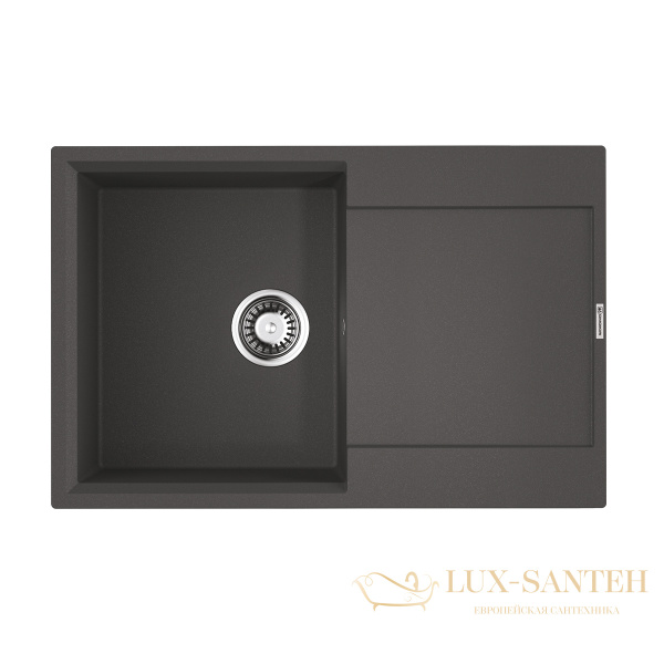 кухонная мойка omoikiri daisen 78t-pl tetogranit х платина, 4993525