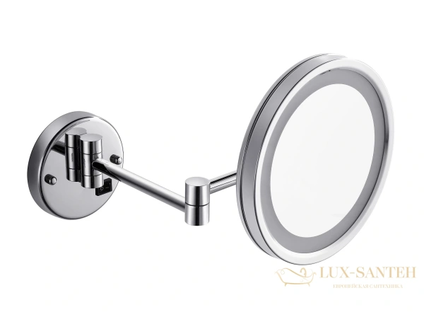 косметическое зеркало timo saona 13074/00, х-5 кратное увеличение, 220 в, хром