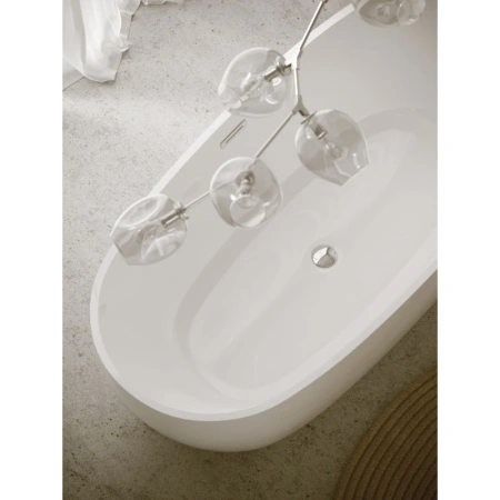акриловая ванна sancos flo fb02 170х80 см, белый