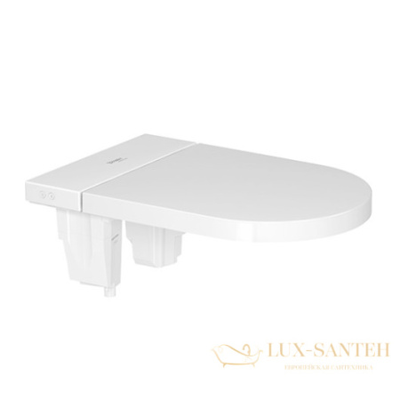 крышка-биде duravit sensowash 612000012000320 starck f plus, белый