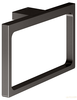 полотенцедержатель-кольцо keuco edition 11, 11121350000, титан черный шлифованный