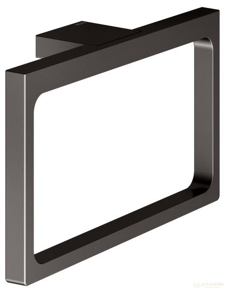 полотенцедержатель-кольцо keuco edition 11, 11121350000, титан черный шлифованный