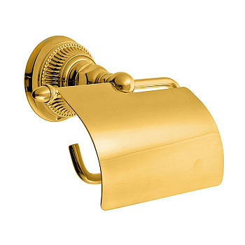 nicolazzi impero, 1492go36, держатель туалетной бумаги с крышкой, подвесной, цвет золото