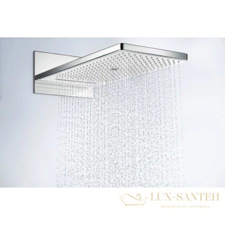 верхний душ hansgrohe rainmaker select 580 3jet 24001600, чёрный хром
