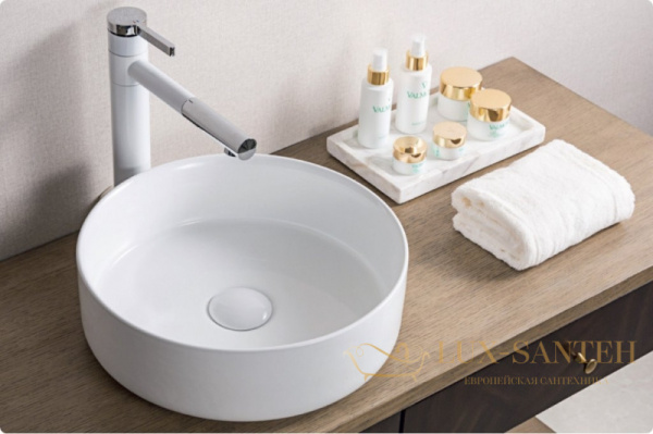 раковина-чаша belbagno bb1357 36 см, белый