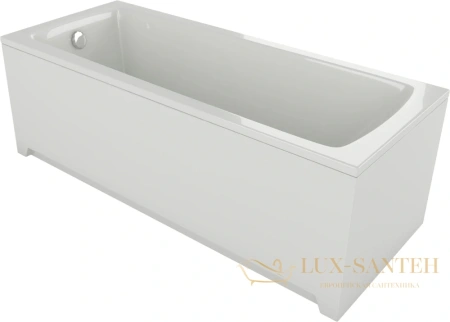 акриловая ванна aquatek либра 160x70 lib160n-0000004 вклеенный каркас