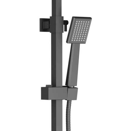 душевая система timo selene sx-1030/03 215 мм, черный