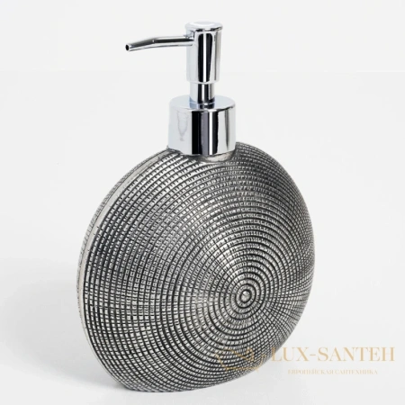 дозатор wasserkraft eider k-33399 620 мл, хром/серебряный