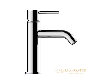 смеситель для раковины bossini teo z00701.030, c донным клапаном, хром