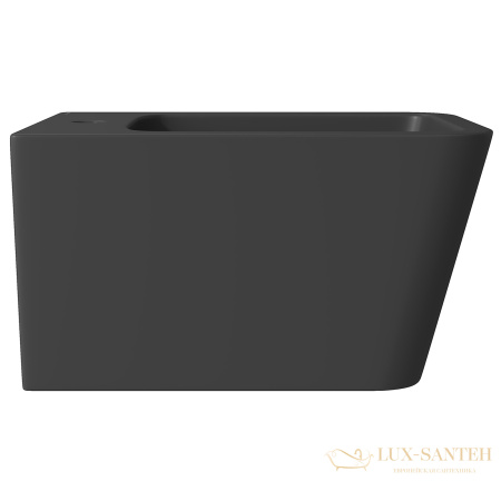 биде подвесное aqueduto macio mac0340, 525*370, черный матовый