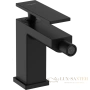 смеситель для биде hansgrohe tecturis e 73200670, с донным клапаном, черный матовый