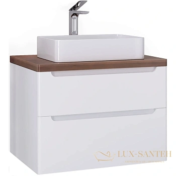 тумба jorno wood wood.01.80/p/w 79,5 см, белый глянец